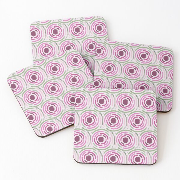 Item preview, Painterly Ikat Ornamental Kale designed and sold by Stacey Spivak.