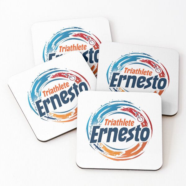 Item preview, Dynamic Triathlete Ernesto - Swim, Bike, Run designed and sold by Triathlongram.