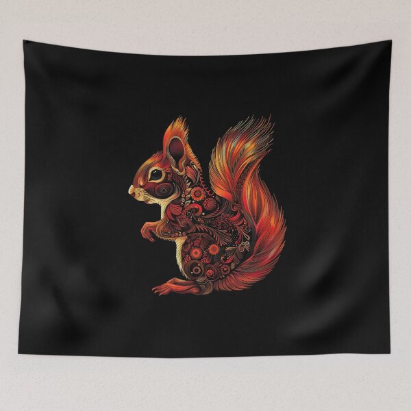 Item preview, Stylized Red Squirrel 1 designed and sold by HarmonyTheKoala.