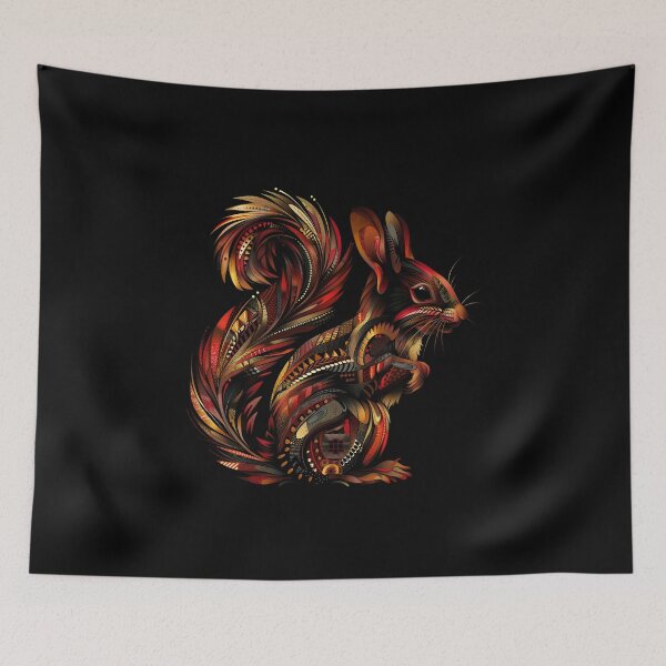 Item preview, Stylized Red Squirrel 2 designed and sold by HarmonyTheKoala.