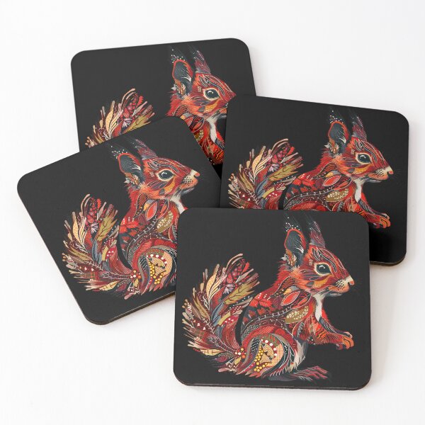 Item preview, Stylized Red Squirrel 3 designed and sold by HarmonyTheKoala.