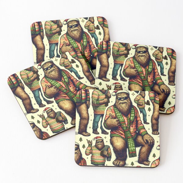 Item preview, Big Foot Sasquatch Yeti Christmas designed and sold by Travelcases.