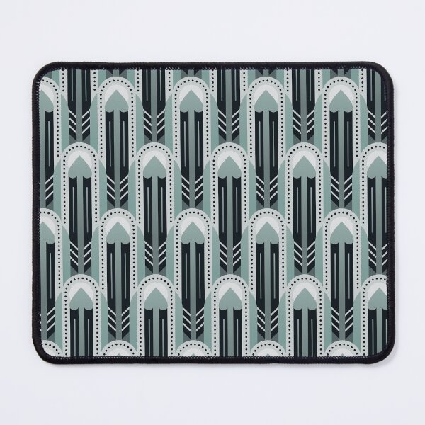 Item preview, Minty Art Deco || Seamless Pattern designed and sold by Stacey Spivak.