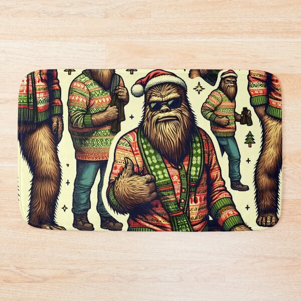 Item preview, Big Foot Sasquatch Yeti Christmas designed and sold by Travelcases.