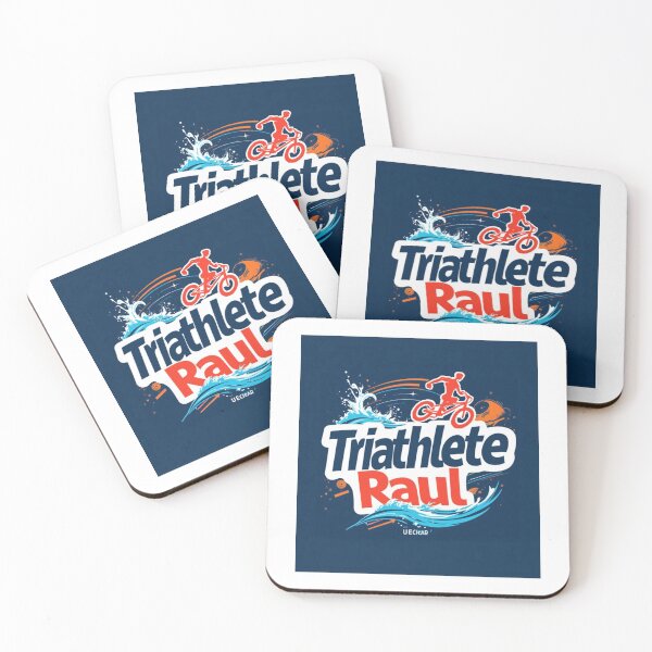 Item preview, Dynamic Triathlete Raúl - Swim, Bike, Run designed and sold by Triathlongram.