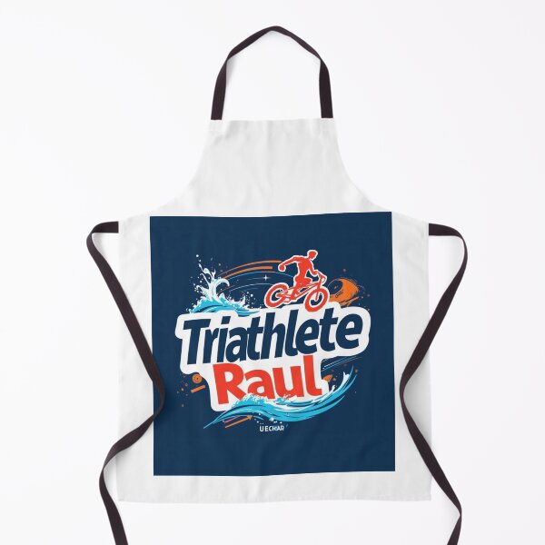 Item preview, Dynamic Triathlete Raúl - Swim, Bike, Run designed and sold by Triathlongram.