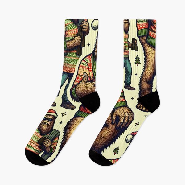 Item preview, Big Foot Sasquatch Yeti Christmas designed and sold by Travelcases.