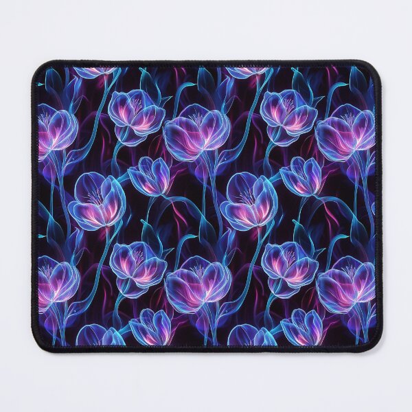 Item preview, Blue Neon Tulips designed and sold by Mustafa M.