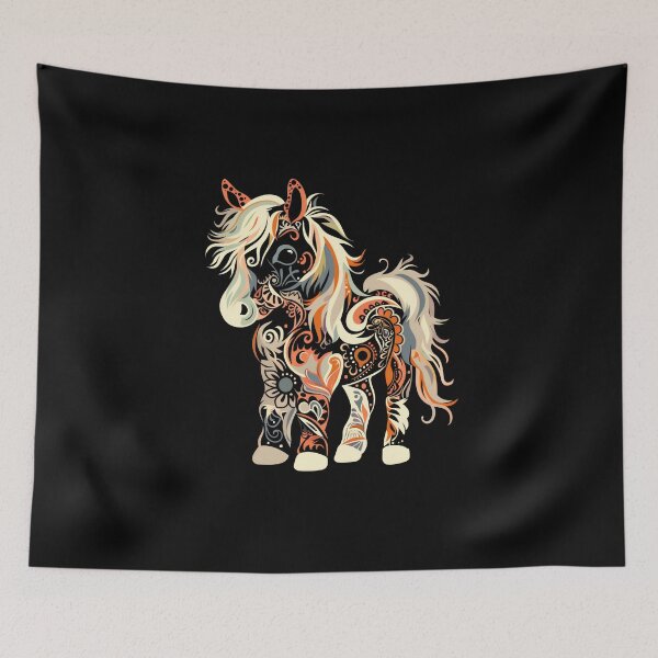 Item preview, Stylized Shetland Pony 2 designed and sold by HarmonyTheKoala.