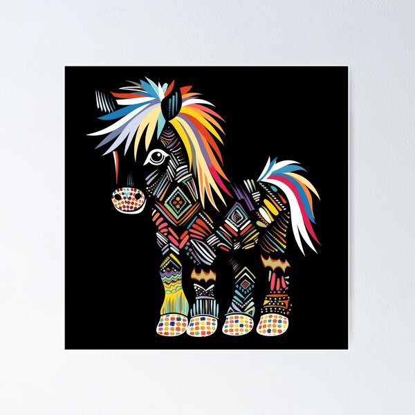 Item preview, Stylized Shetland Pony 3 designed and sold by HarmonyTheKoala.