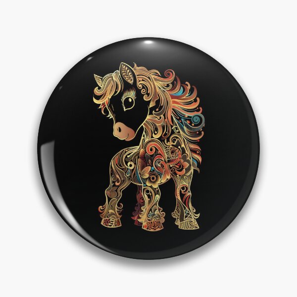 Item preview, Stylized Shetland Pony 4 designed and sold by HarmonyTheKoala.