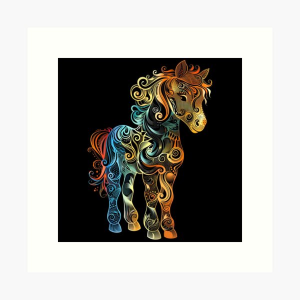 Item preview, Stylized Shetland Pony 5 designed and sold by HarmonyTheKoala.