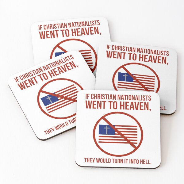 Item preview, If Christian nationalists went to heaven  designed and sold by Rachel the Artist .