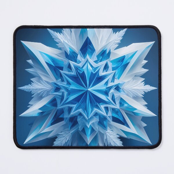 Item preview, Crystalized Ice Starburst Geometric Artwork designed and sold by ElmoCreates.