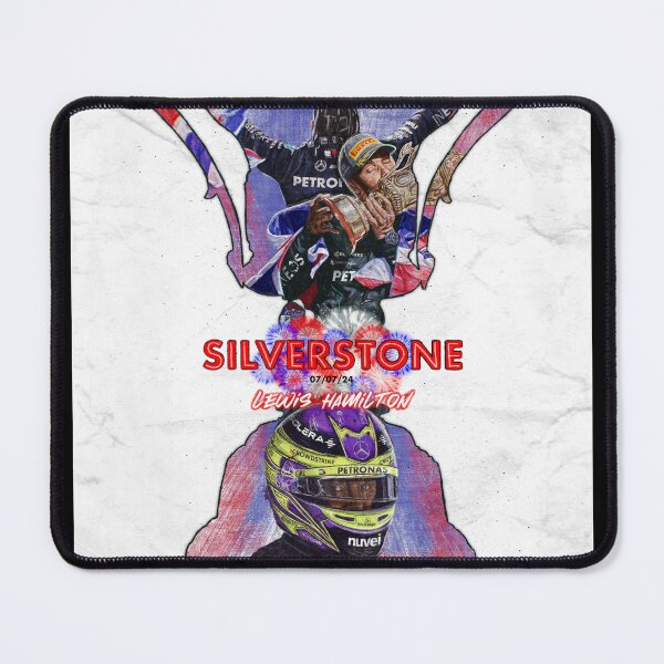 Artikelvorschau, Lewis Hamilton Silverstone entworfen und verkauft von Emilyashdraws.
