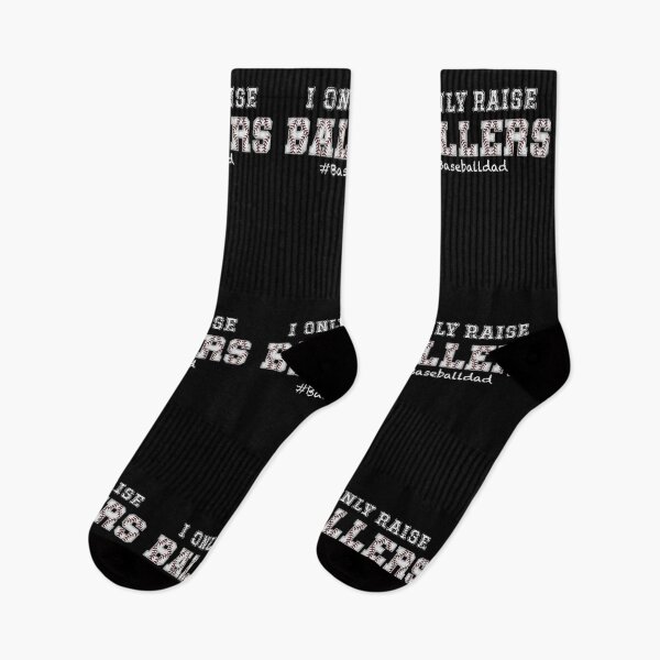 Item preview, I only Raise ballers Baseball Dad- Football Player  designed and sold by Smix Pixels.
