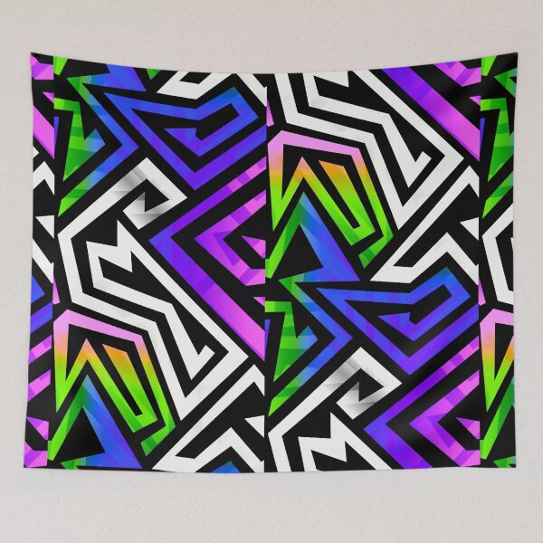 Item preview, Pattern Neon Colors designed and sold by UZRWRLD .