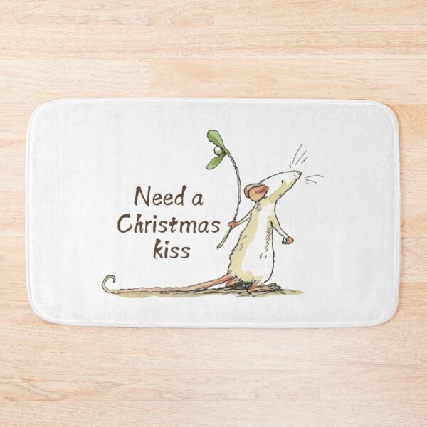 Item preview, Need a Christmas Kiss Funny Mouse designed and sold by Vicky021.
