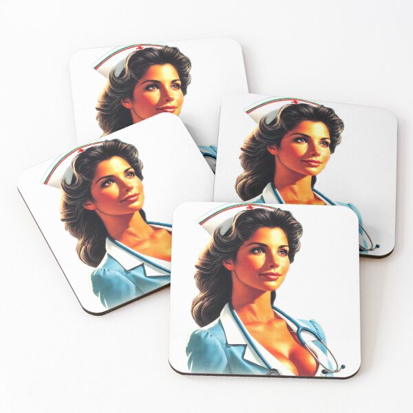 Item preview, Retro Hot Nurse designed and sold by PulpVintage.