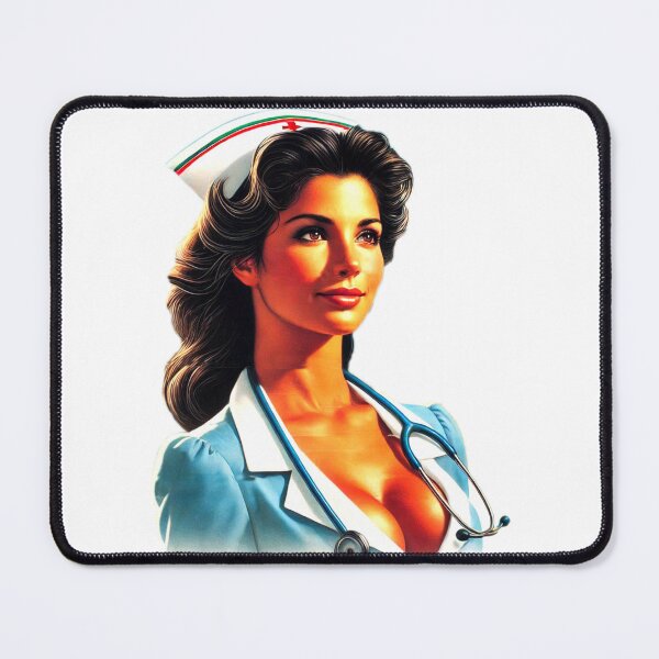 Item preview, Retro Hot Nurse designed and sold by PulpVintage.