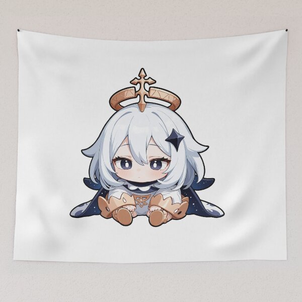 Item preview, Cute Paimon Chibi Sticker for Genshin Impact Fans designed and sold by YumeKurenai.