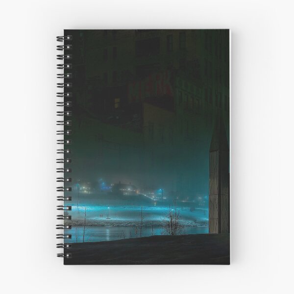 Item preview, Serenidad Nocturna en la Ciudad Costera designed and sold by eikulabs.