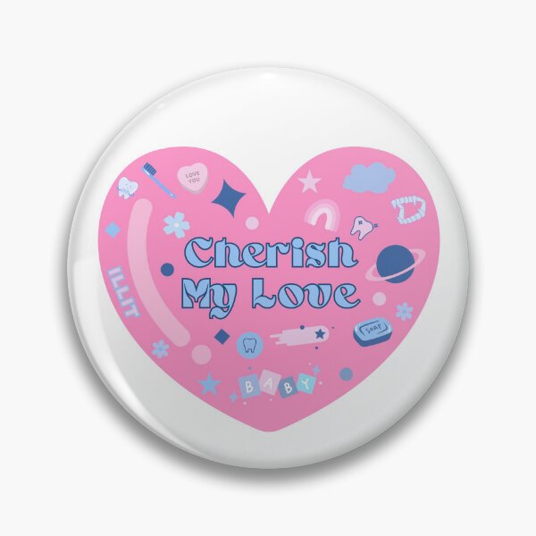 Item preview, ILLIT Cherish Heart designed and sold by umm-idk-i-guess.