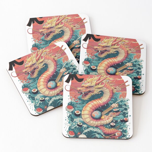 Item preview, Dragon Sushi Wave designed and sold by han61578.