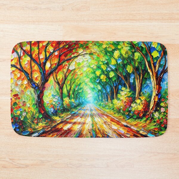 Item preview, Colorful Forest Path designed and sold by ChrisButler.