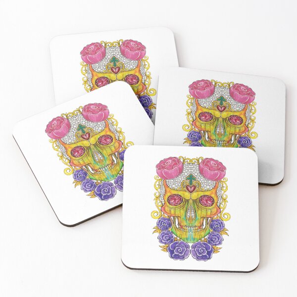 Item preview, Rose Adorned Sacred Skull. designed and sold by Jiwsurreal.