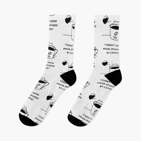 Item preview, Today's Good Mood Sponsored by Coffee – Happy Cat Coffee Art designed and sold by RM-Journey.