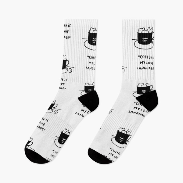 Item preview, Coffee Is My Love Language – Sweet Cat Coffee Art designed and sold by RM-Journey.