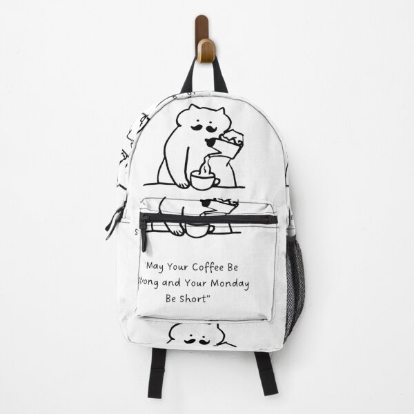 Item preview, May Your Coffee Be Strong and Your Monday Be Short – Funny Coffee Quote designed and sold by RM-Journey.