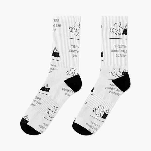 Item preview, Life’s Too Short for Bad Coffee – Premium Coffee Quote Design designed and sold by RM-Journey.