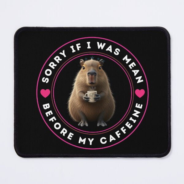 Item preview, Caffeinated Capybara designed and sold by ToughTees.