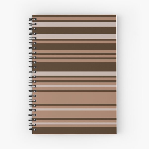 Item preview, Earth Tones Horizontal Stripes Random Spacing Earthy Colors 2 of 4 designed and sold by Beachy.