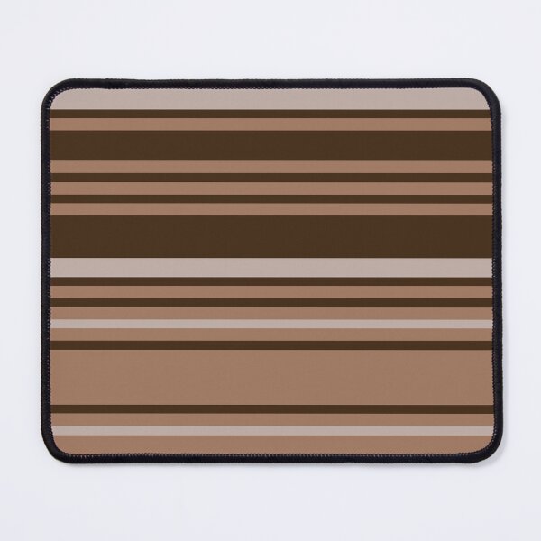 Item preview, Earth Tones Horizontal Stripes Random Spacing Earthy Colors 2 of 4 designed and sold by Beachy.