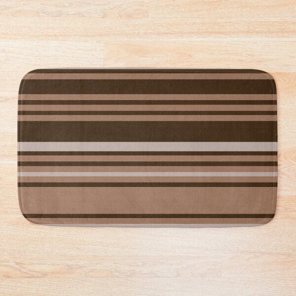 Item preview, Earth Tones Horizontal Stripes Random Spacing Earthy Colors 2 of 4 designed and sold by Beachy.