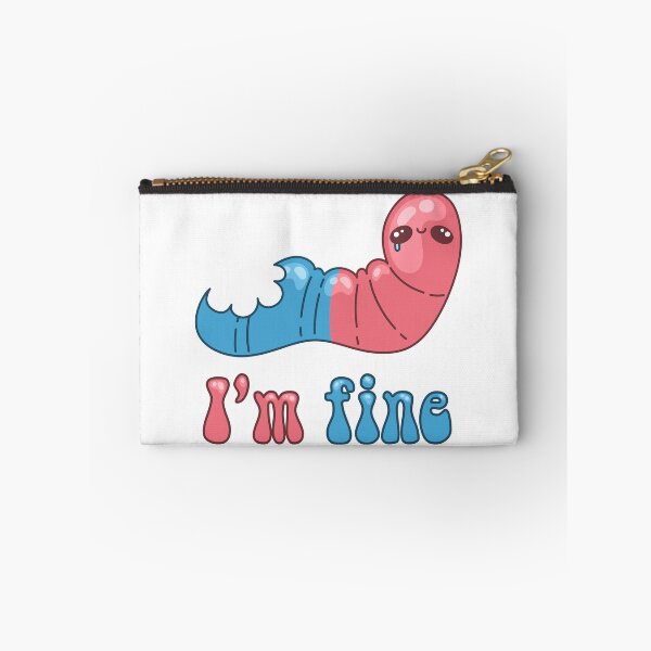 Item preview, I'm Fine-Gummy Worm designed and sold by GumiDoodlez.