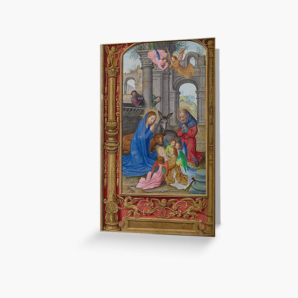 Item preview, The Nativity by Simon Bening designed and sold by Medievalists.net.