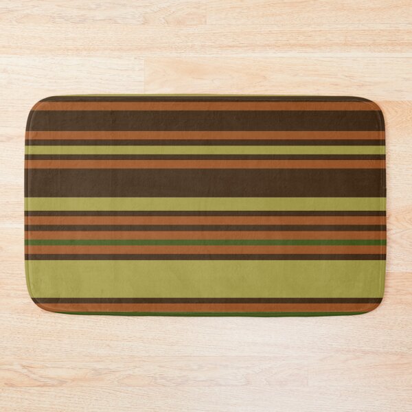 Item preview, Earth Tones Horizontal Stripes Random Spacing Earthy Colors 4 of 4 designed and sold by Beachy.