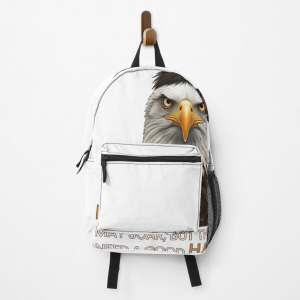 Item preview, Eagles may soar, but they still need a good haircut._Black designed and sold by oceanisea.