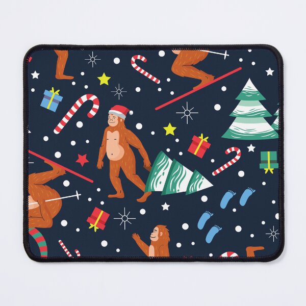 Item preview, christmas bigfoot sasquatch santa yeti designed and sold by Gossip Rag.