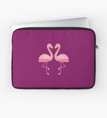 Rosa Flamingo Zwillinge Laptoptasche