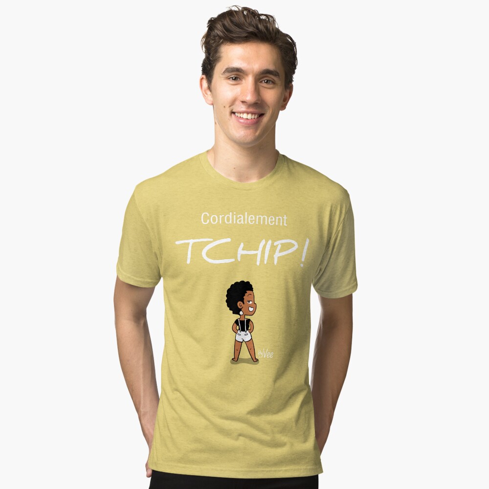 Aperçu de l'œuvre T-shirt chiné créée et vendue par vee-madinina.