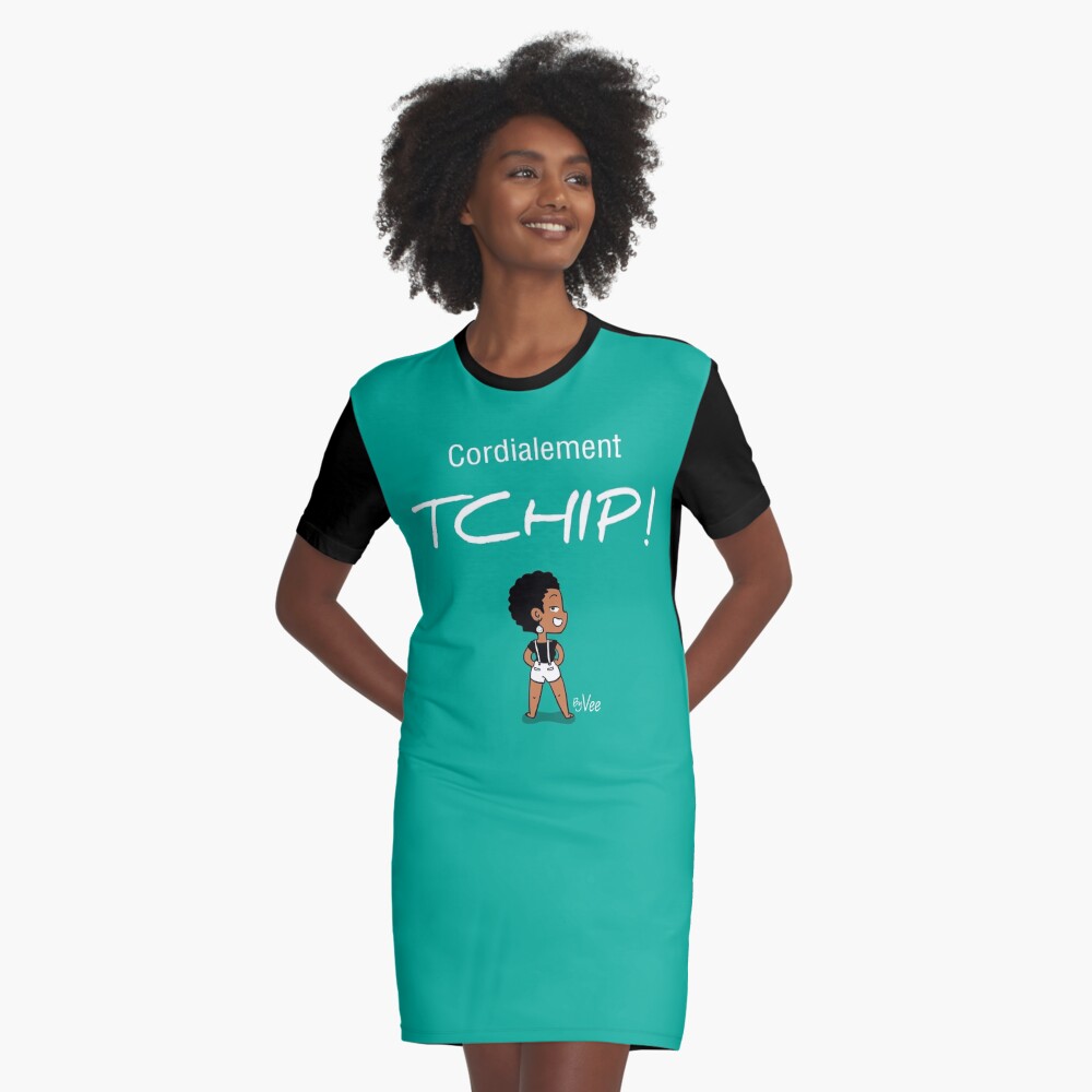 Item preview, Graphic T-Shirt Dress designed and sold by vee-madinina.