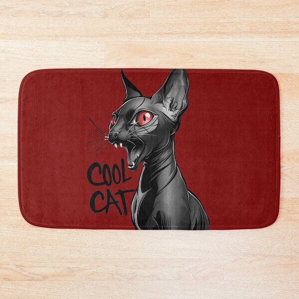 Item preview, Bald cat, cool cat designed and sold by Glamalt.