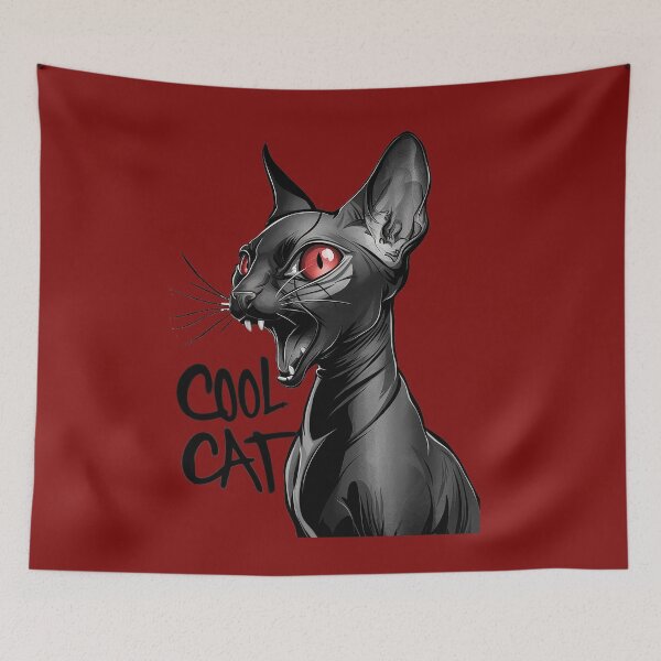 Item preview, Bald cat, cool cat designed and sold by Glamalt.