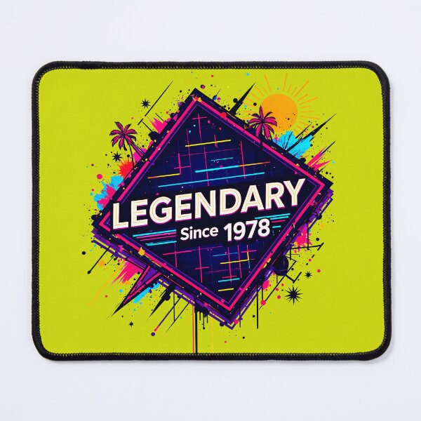 Item preview, Legendary Since 1978 Cool Birthday Quote designed and sold by TheArtOfPat.