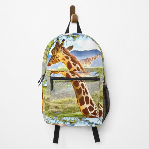 Item preview, Gorgeous Pair of Giraffes in Mountains f Serengeti  designed and sold by Yogibear & Rachelle .